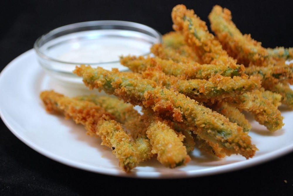 how do you make deep fried green beans