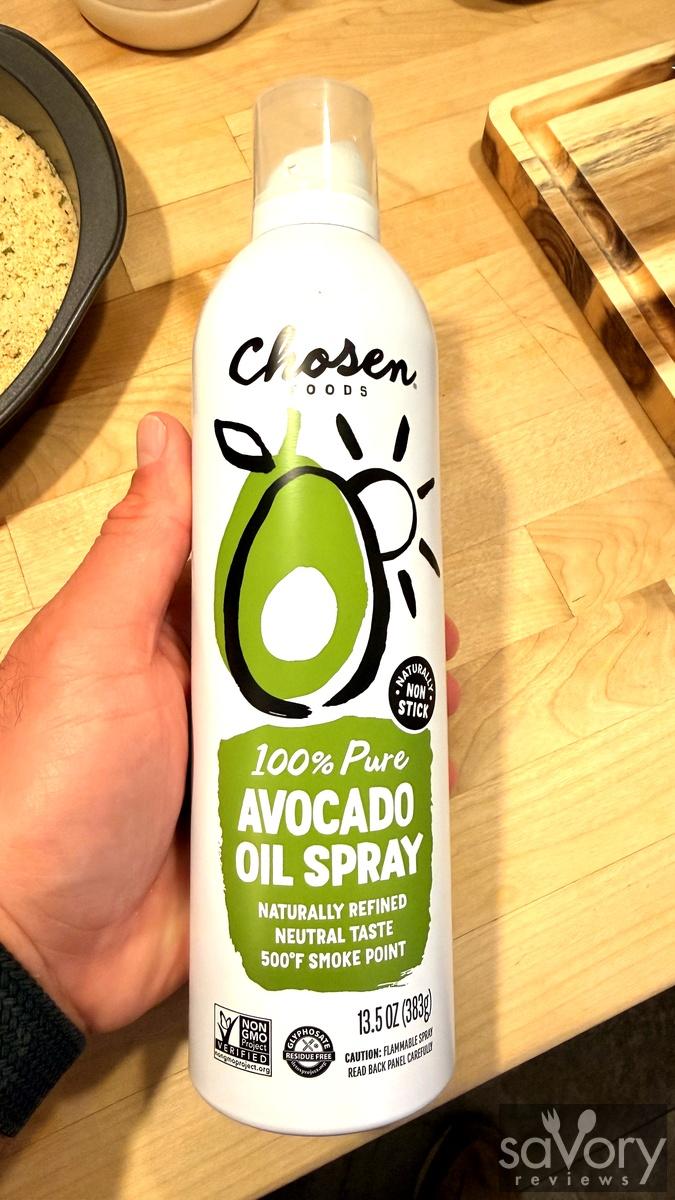 Chosen Foods Avocado Oil Spray - our favorite cooking spray