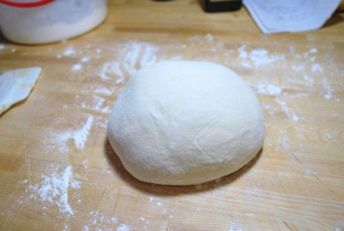 Perfectly formed dough ball
