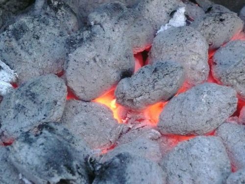 Look at the perfect coals.