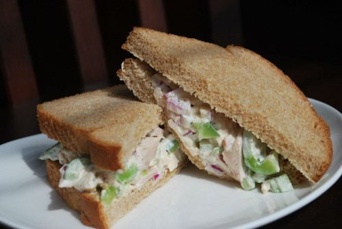 I have always loved chicken salad.  It is amazing.