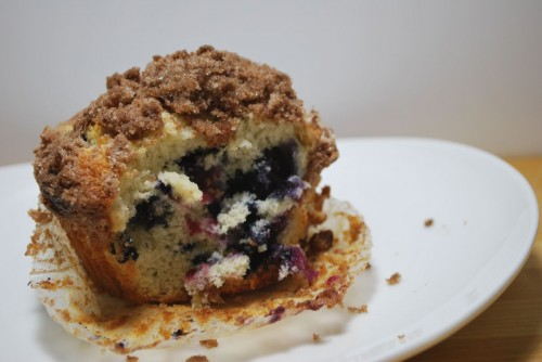 So moist and tender.  The perfect muffin.