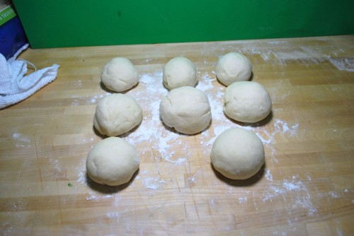My little dough ball army