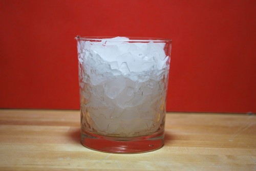 The key to a good cocktail is ice.  A cold drink is a happy drink.
