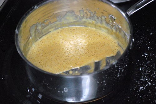Brown Roux - Be careful, it will go from brown to burned in no time.