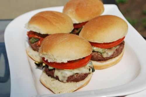 Green Chili Sliders