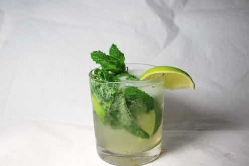 The Mojito - Sweet and minty, the perfect drink to mask your garlicy breath.