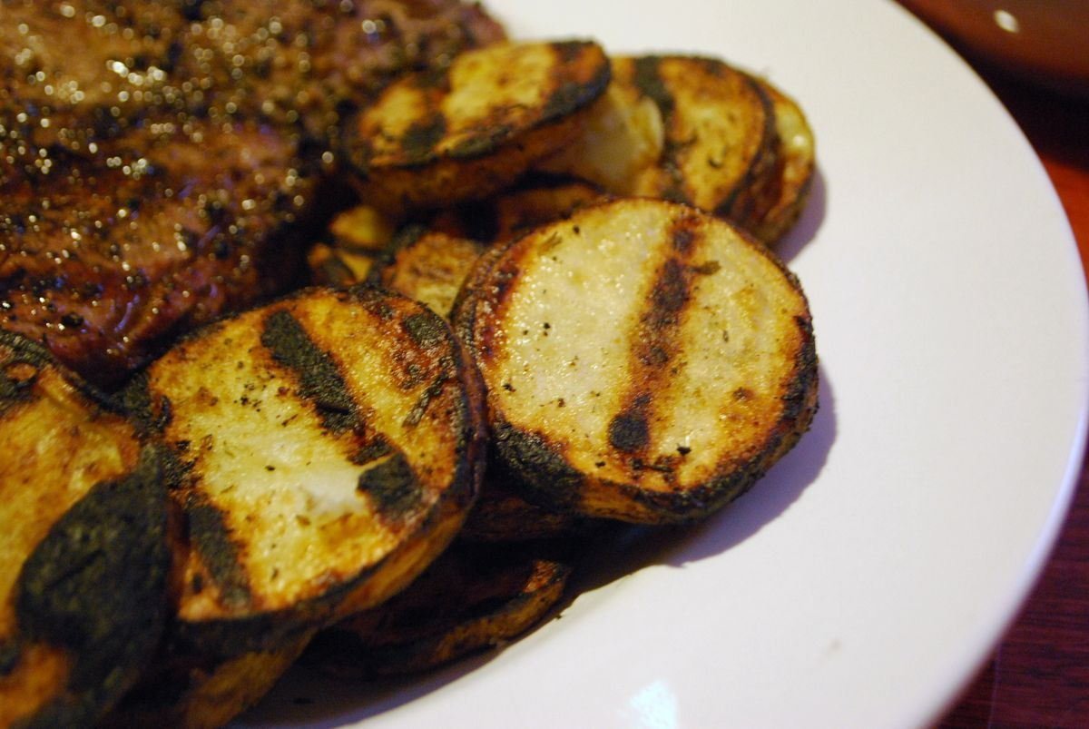 Grilled Potato Coins