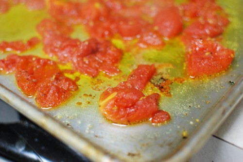 Roast the tomato
