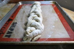 The fully braided bread