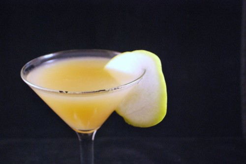 Pear Martini Closeup