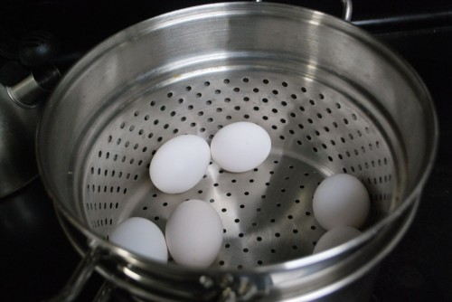 Hard boiled eggs