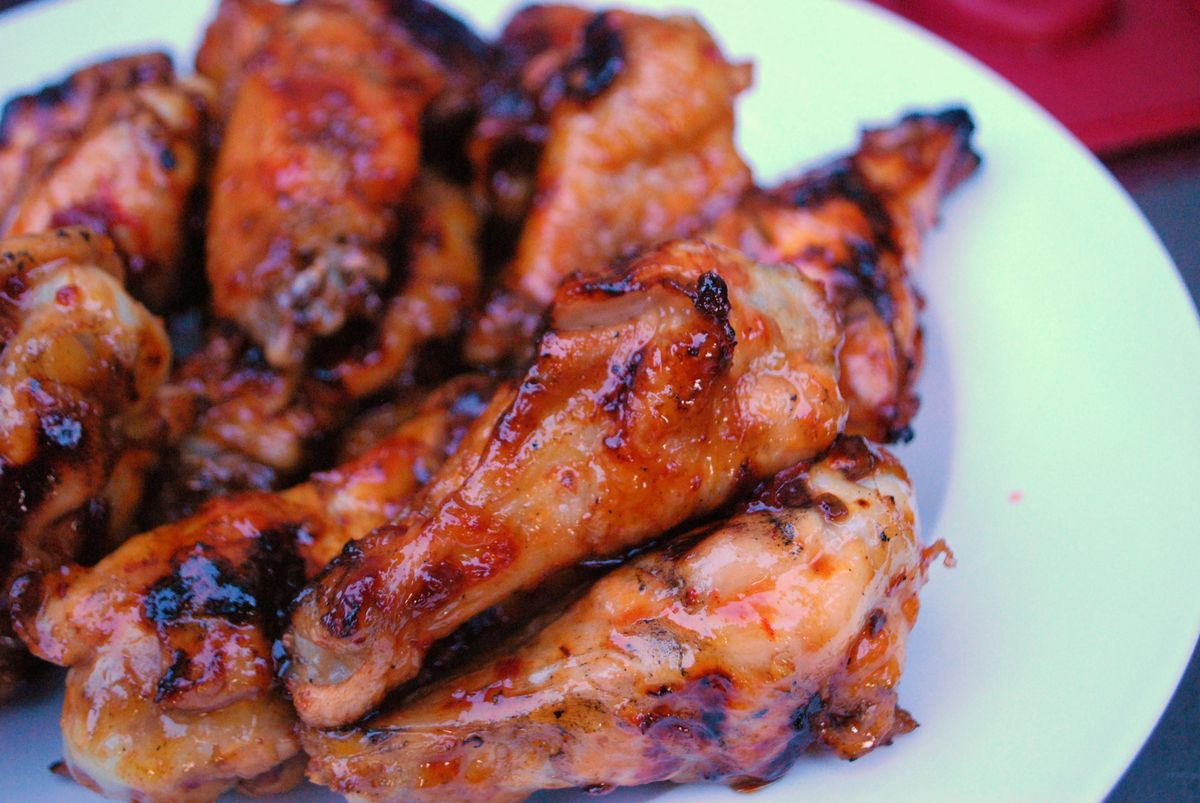 Peach Hot Wings - SavoryReviews