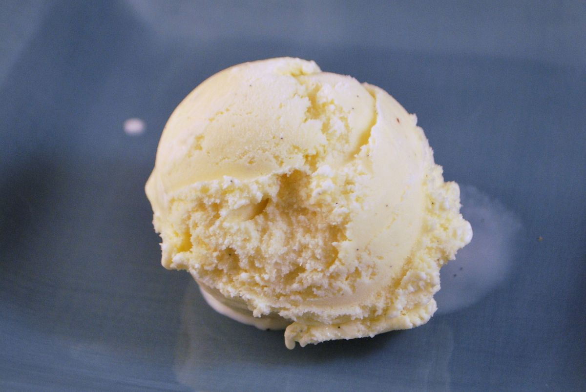 real vanilla bean ice cream