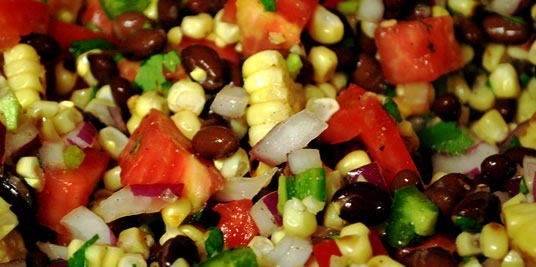 Roasted Corn and Black Bean Salad