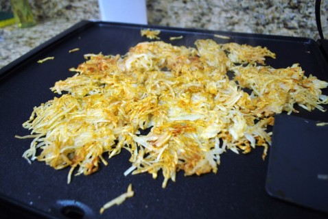 Crispy and delicious hashbrowns