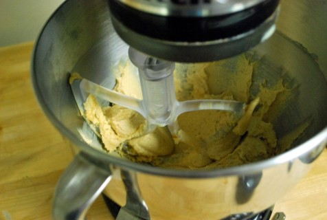 Cream the mixture together till light and fluffy