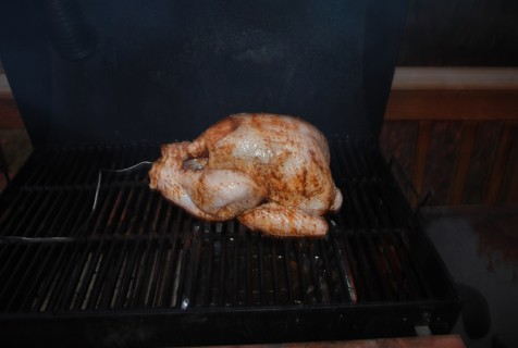 Place on the smoker