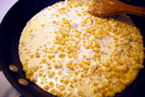 The corn mixture