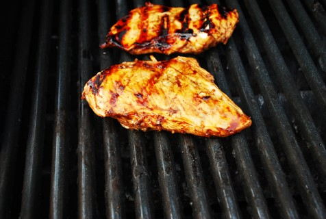 Grill the chicken