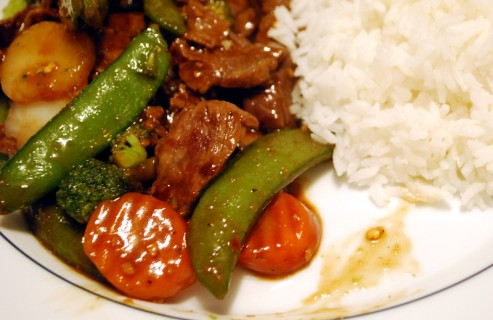Sichuan Beef Stir-fry