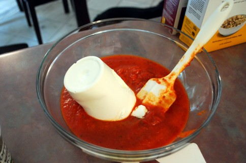 Add the ricotta to the sauce