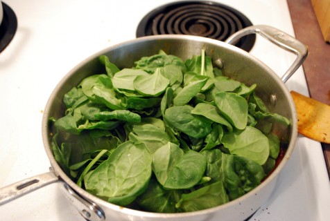 Add the Spinach