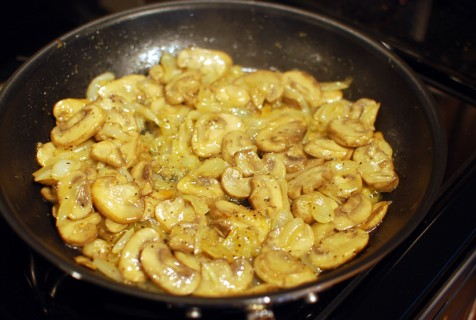 Cook until the Mushrooms release their moisture