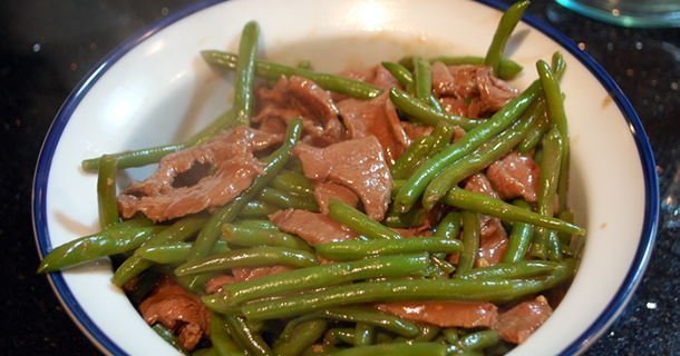 Beef with String Beans