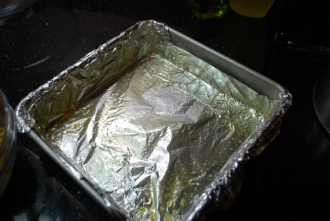 Foil your pan