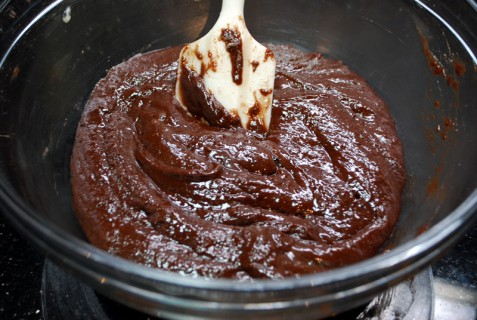 Have the brownie batter ready