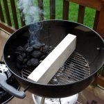 Weber set up for offset cooking