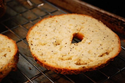 The Perfectly thawed bagel