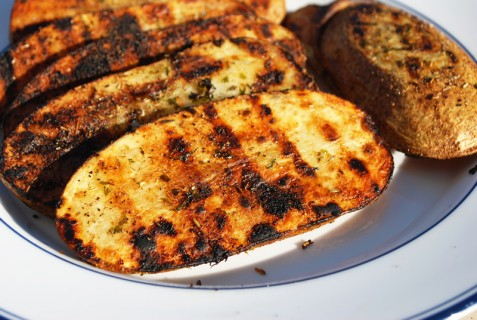 Awesome grilled potato side