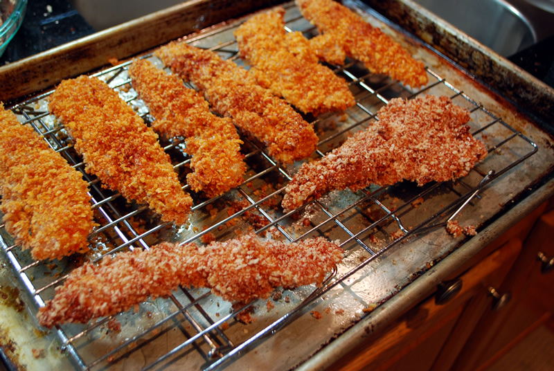 Oven Baked Chicken Tenders - SavoryReviews