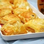 Camembert Asparagus Puffs