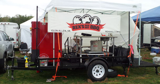 New BBQ Smoker and Trailer