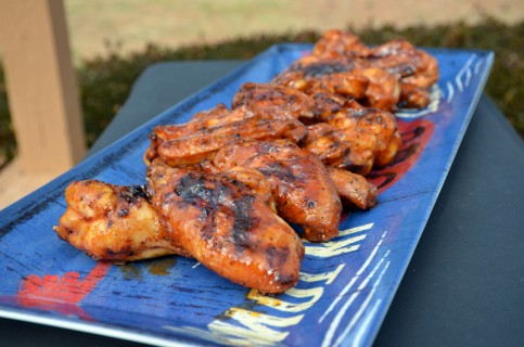 Awesome Spicy Barbecued Wings