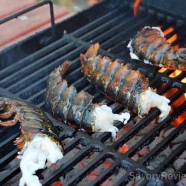 How to Split and Grill Lobster Tails - SavoryReviews