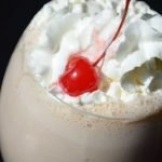 Chocolate Covered Cherry Spiked Milkshake