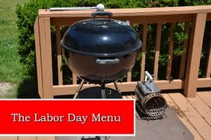 Labor Day Menu