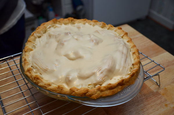 Glazed Apple Pie
