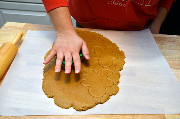 Cut out the Gingerbread Men