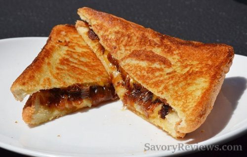 Bacon Onion Jam Grilled Cheese