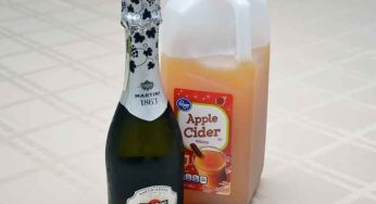 Apple Cider Mimosa – Thanksgiving Cocktail