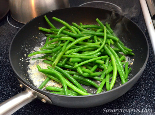 Add the green beans