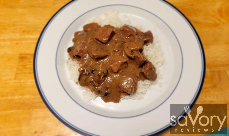 Slow Cooker Beef Tips Over Rice