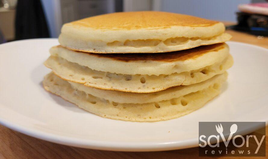Homemade Super Fluffy Buttermilk Pancakes