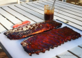 St. Louis Ribs on a Gas Grill Memorial Day BBQ